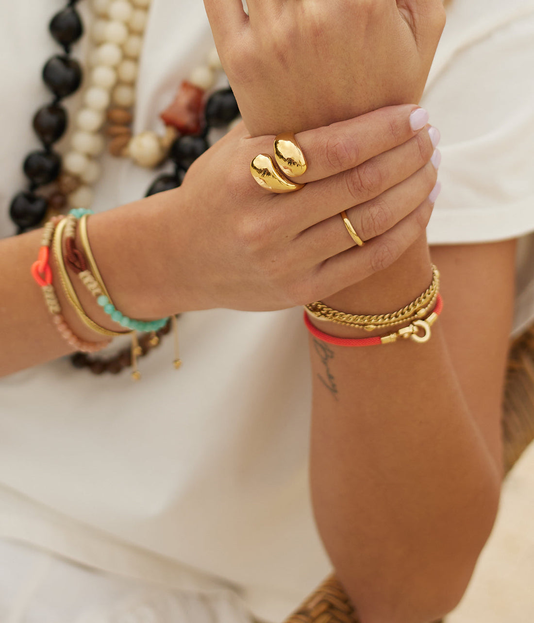 Abba Rings (Gold-plated Steel)