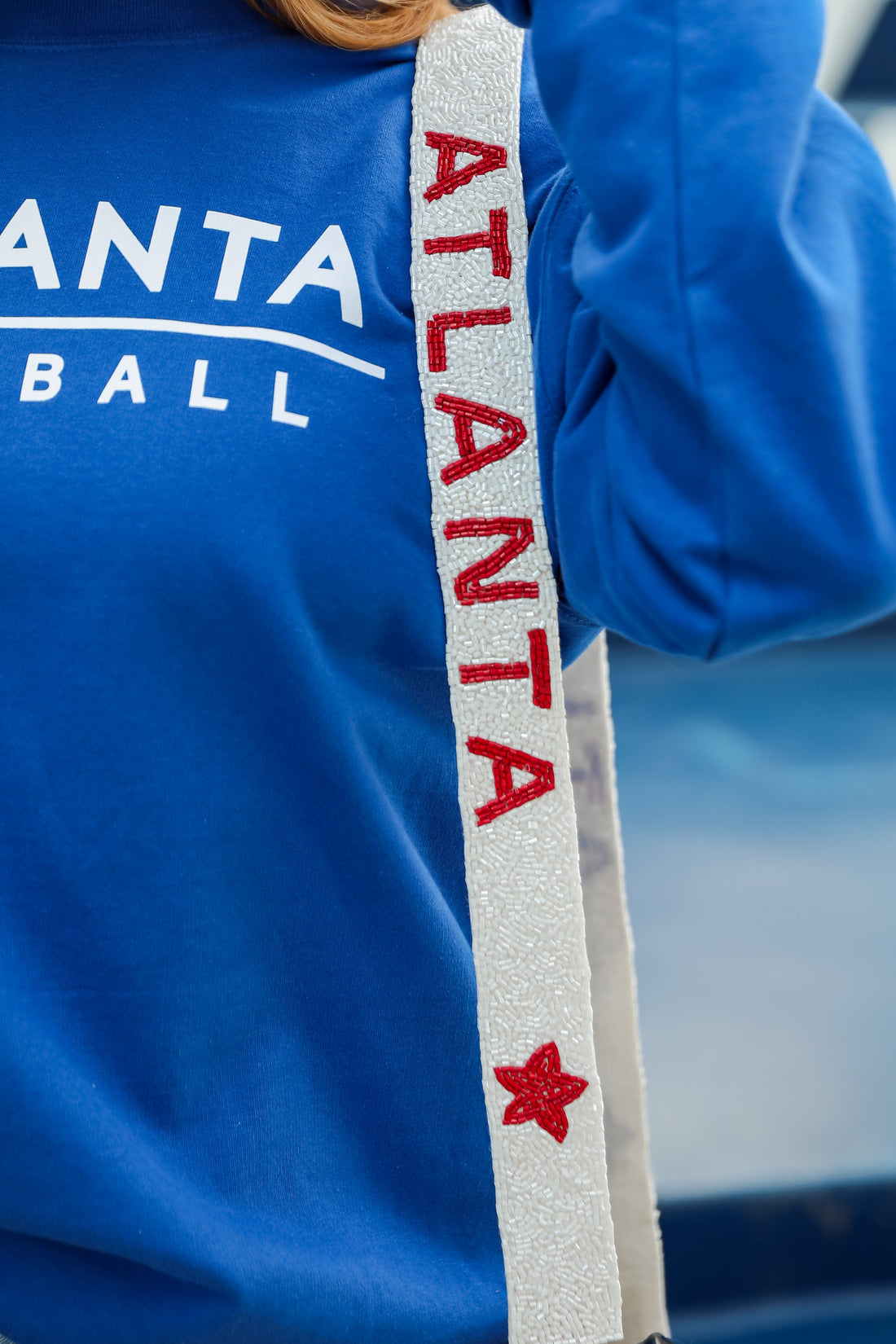 Atlanta Star Beaded Purse Strap