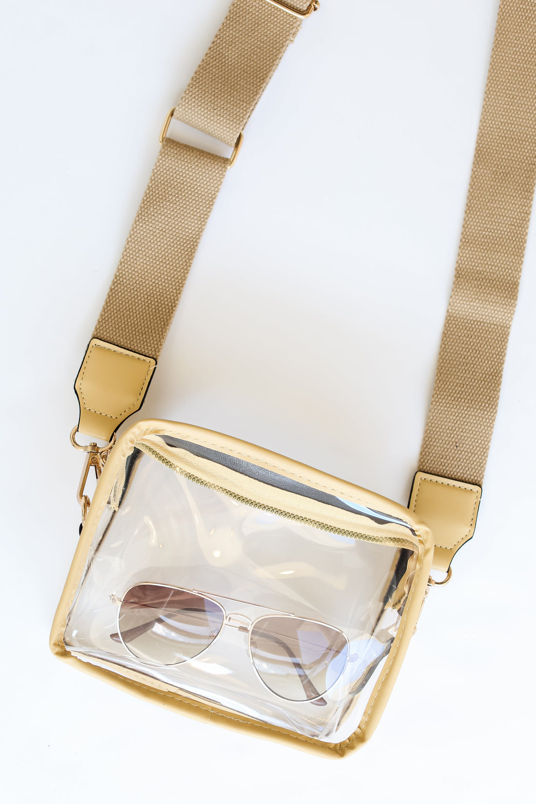 Always With Me Clear Crossbody Bag