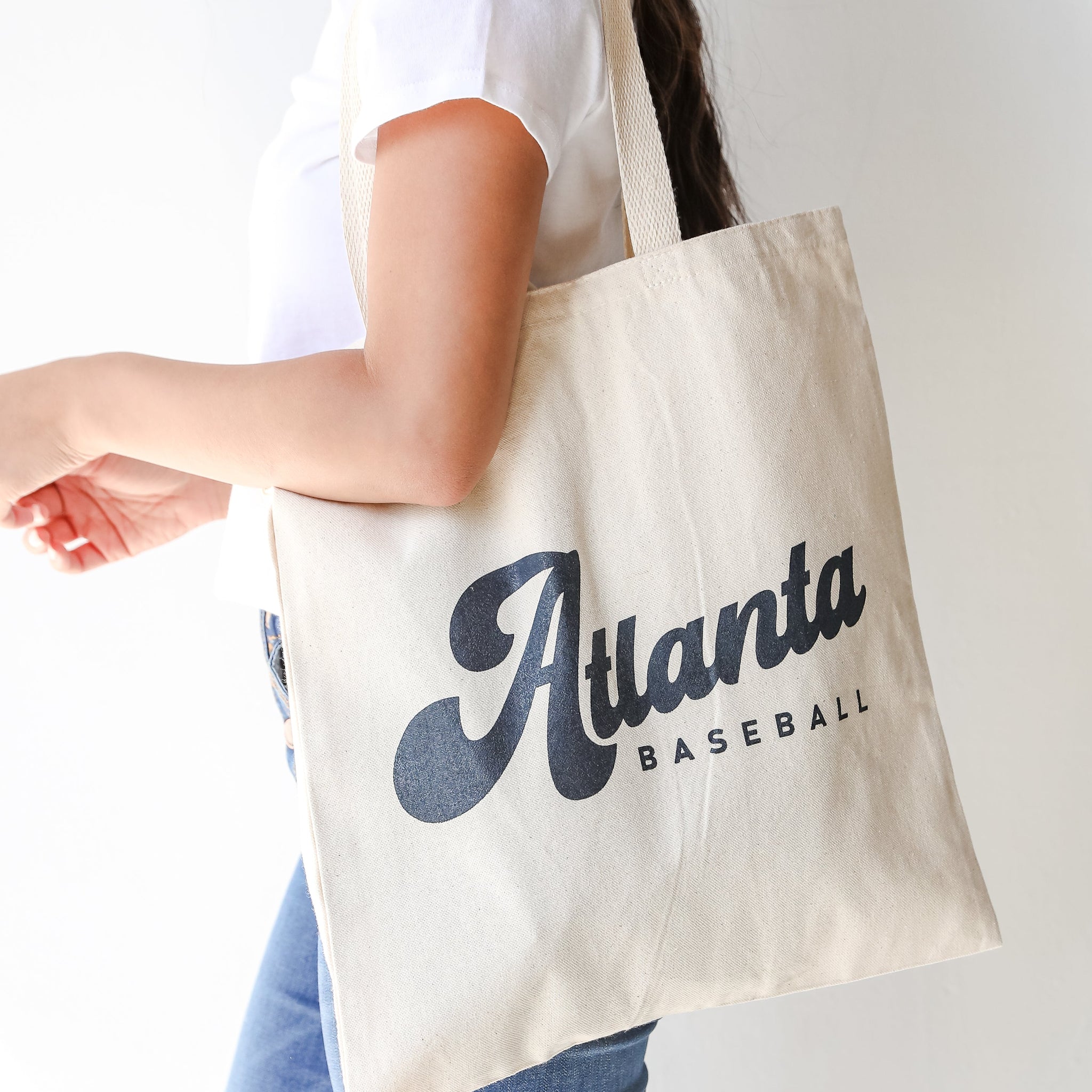 Atlanta Baseball Tote Bag