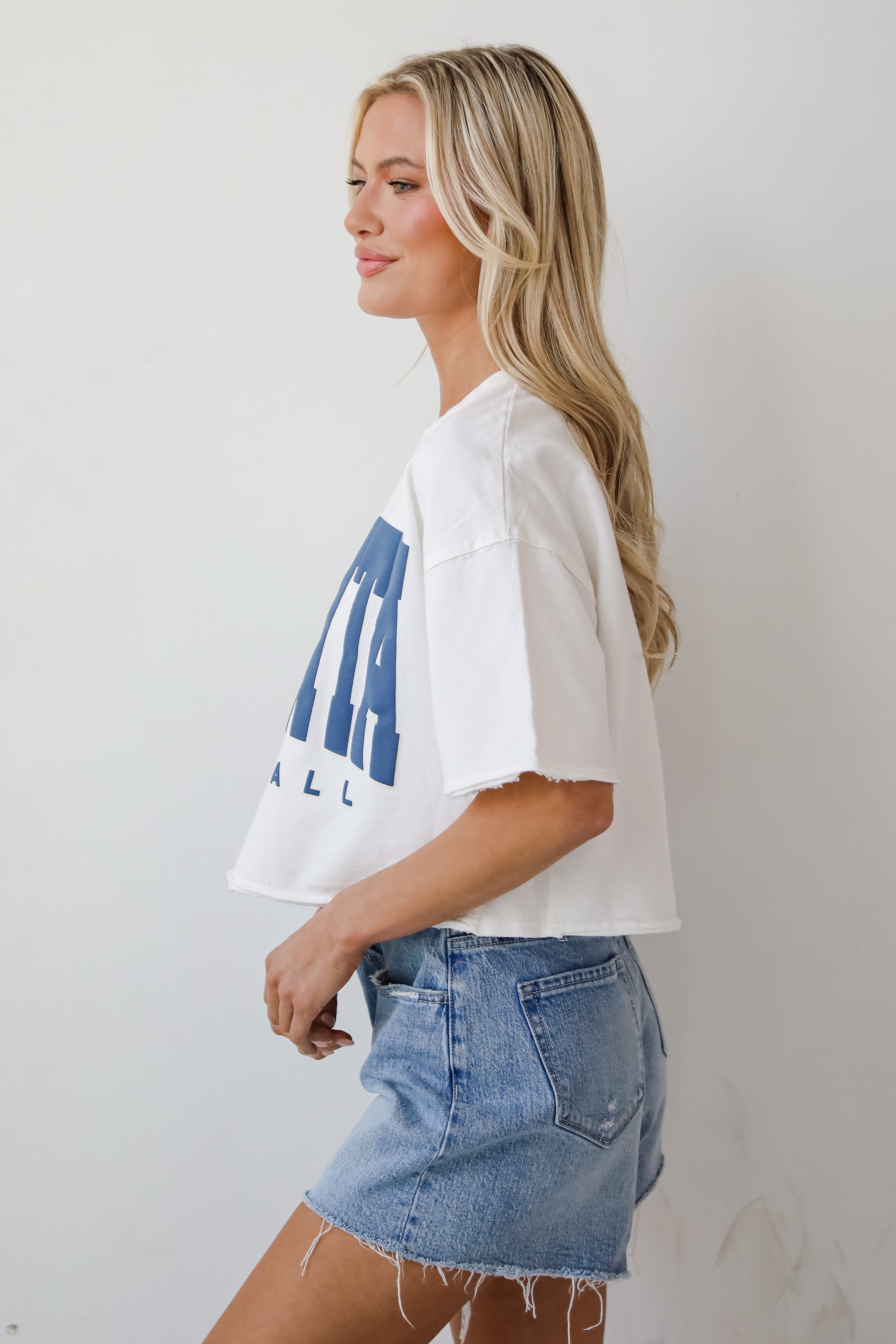 Atlanta Baseball Cropped Tee