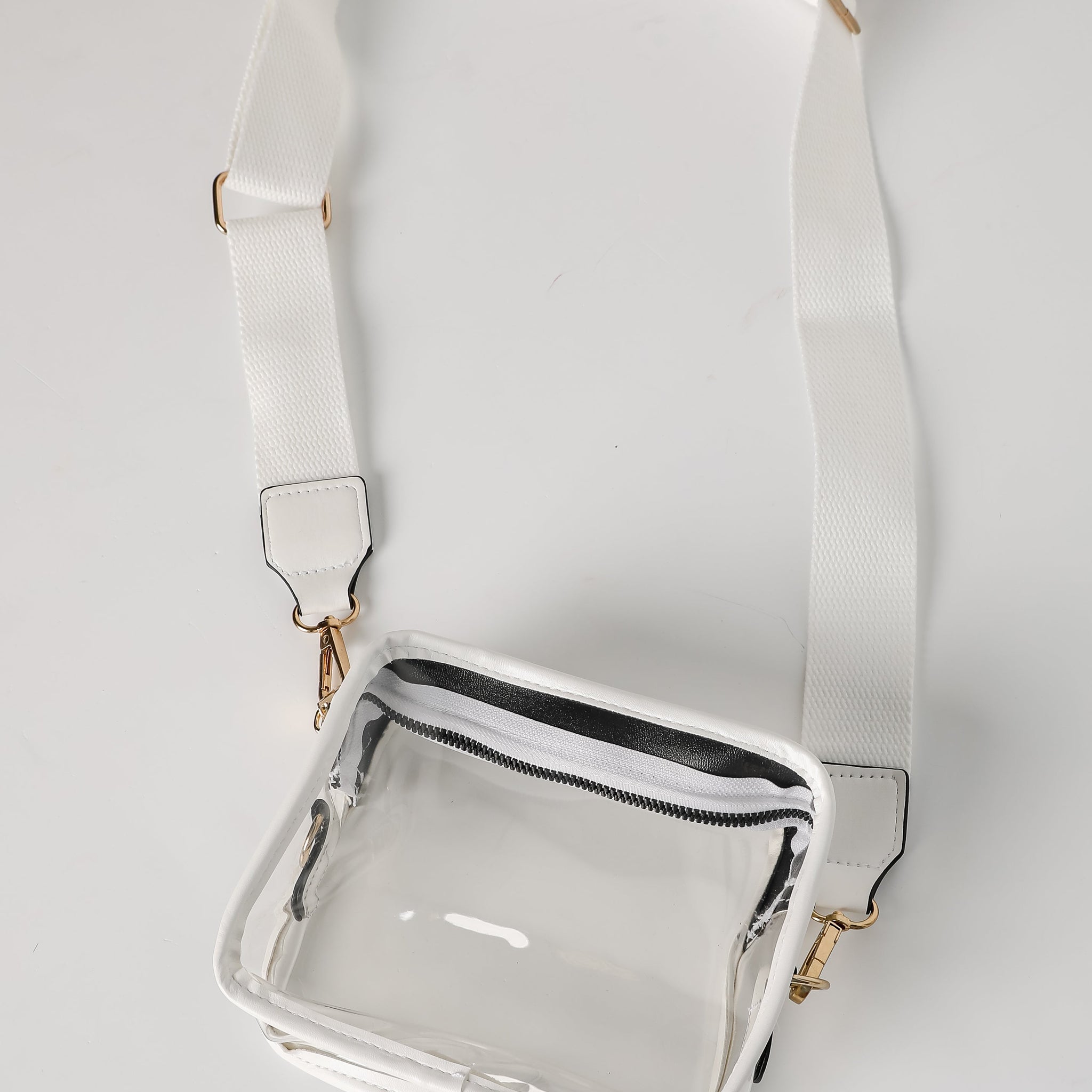Energetic Aesthetic Clear Crossbody Bag