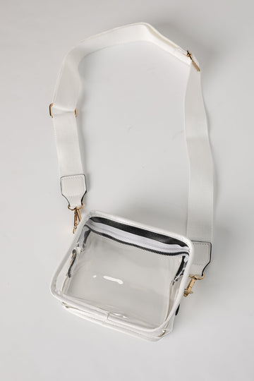 Energetic Aesthetic Clear Crossbody Bag