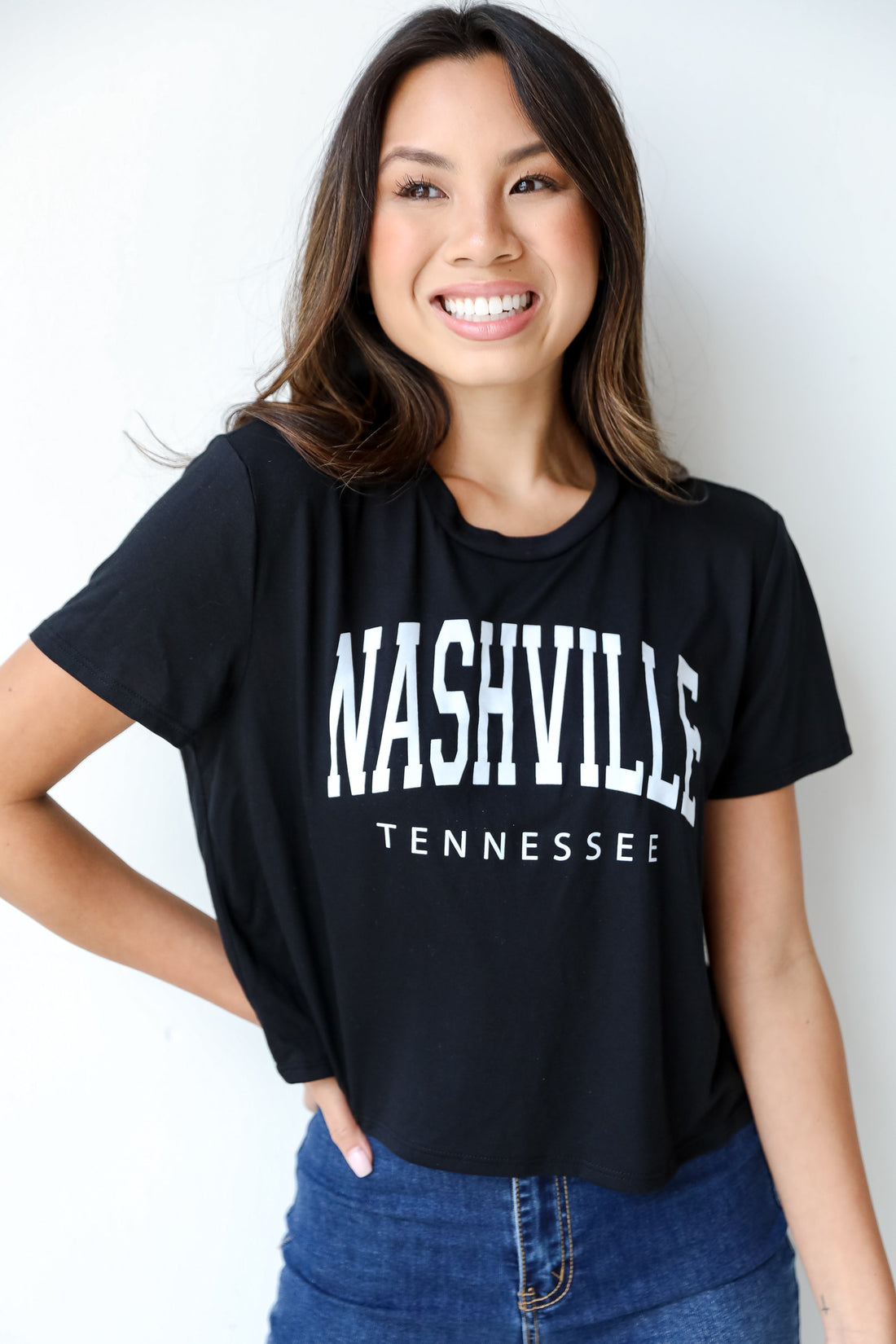 Nashville Tennessee Cropped Tee