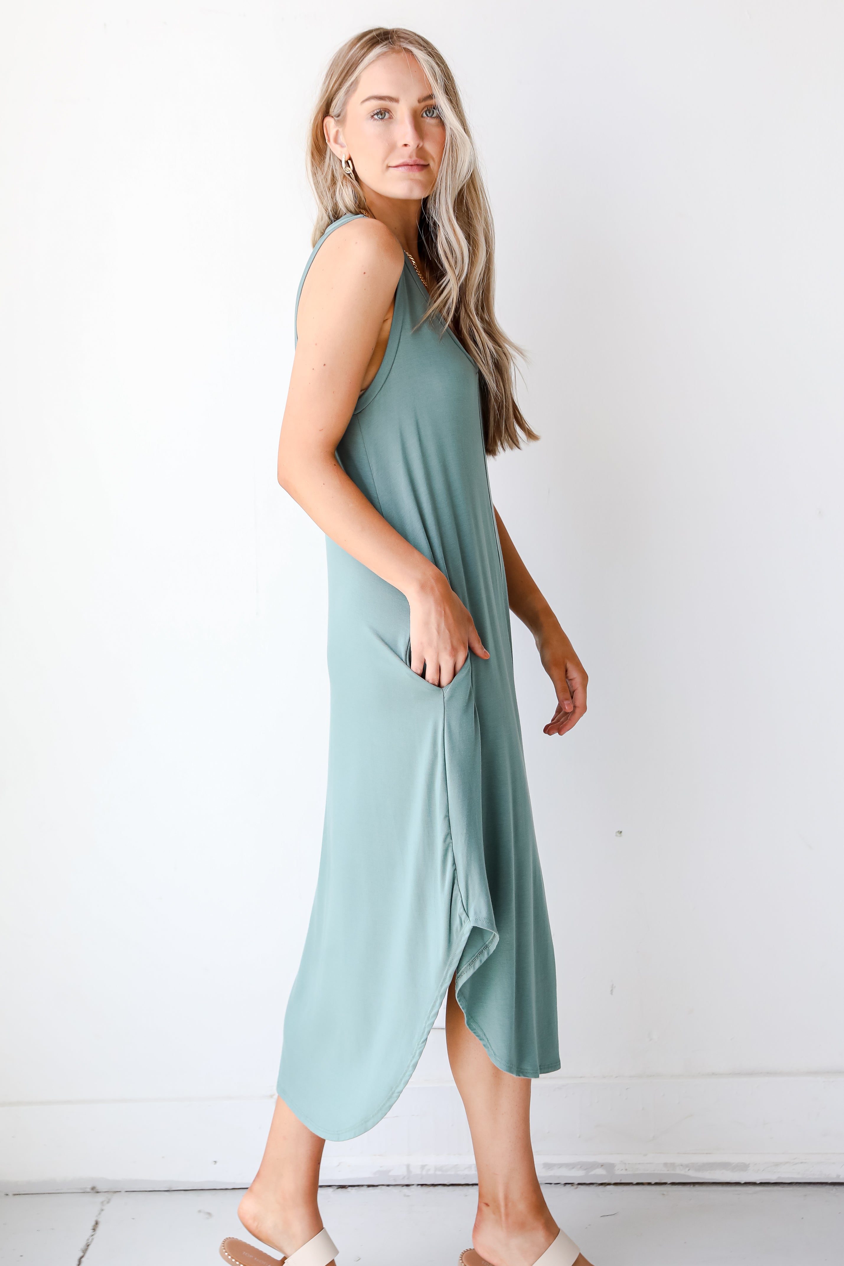 My One Wish Midi Dress